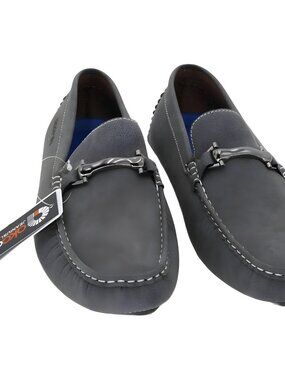Akademiks Weston Men's Slip-On Loafers Gray 8M